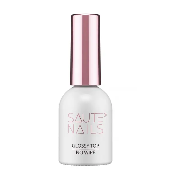 Ojă Semi Saute Nails Glossy Top No Wipe 8ml