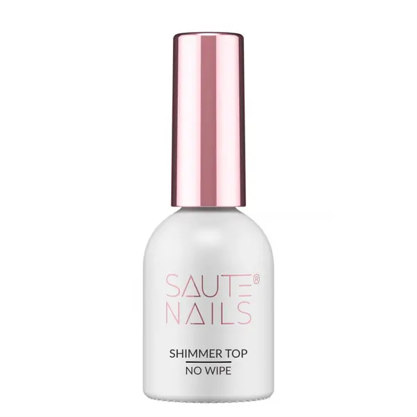 Ojă Semi Saute Nails Shimmer Top No Wipe 8ml
