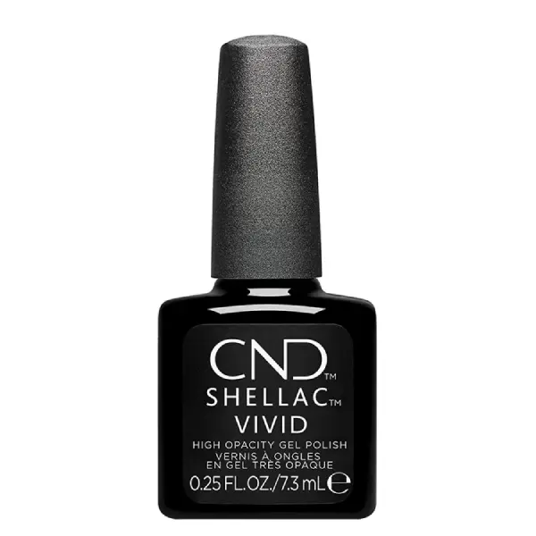 Oja semipermanenta CND Shellac Vivid Black Tuxedo 7.3ml