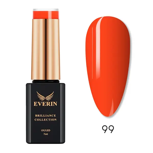 Ojă Semipermanentă Everin Brilliance Collection 99 – Pumpkin Spell, ediție Halloween