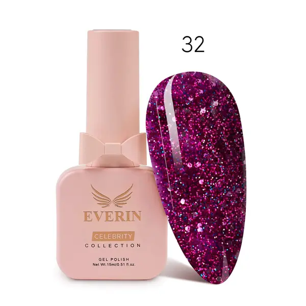 Oja Semipermanenta Everin Celebrity 15ml- 32 TPO Free