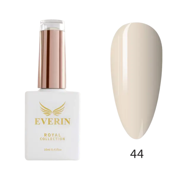 Oja Semipermanentă Everin Royal Collection 10 ml – 44 Royal Nude Beige | Nude-Bej Natural