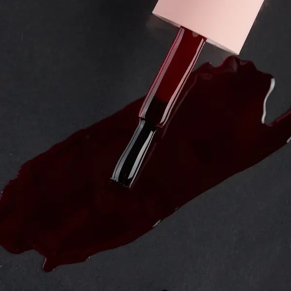 Ojă Semipermanentă Everin Selective 072 7ml – Oxblood (Vișiniu Aproape Negru), Profesional