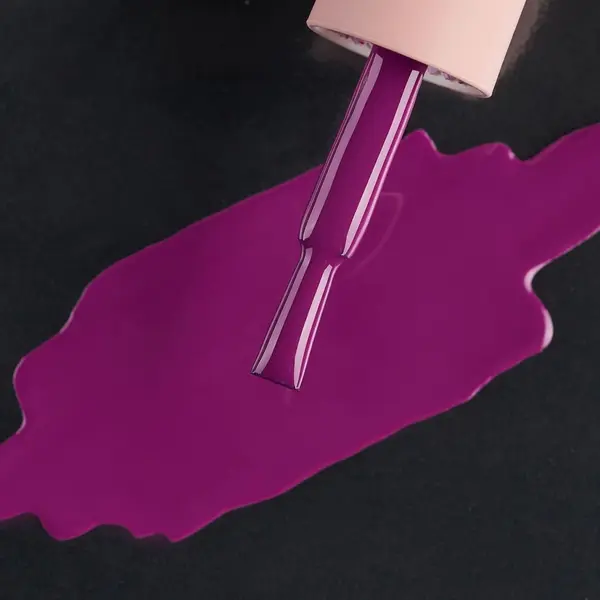 Ojă Semipermanentă Everin Selective 096 7ml – Mov Magenta Intens (Purple Magenta), Profesional