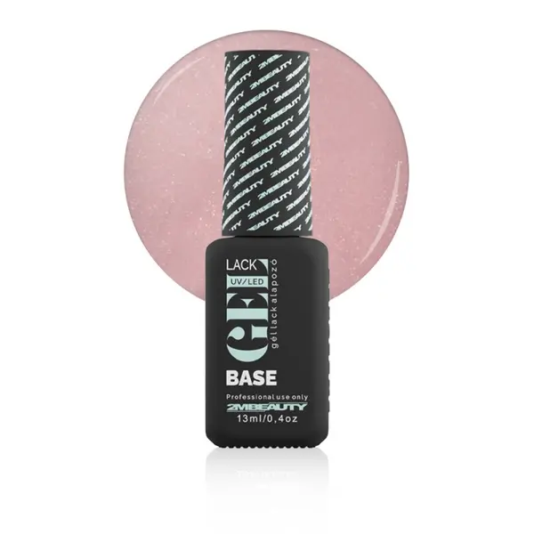 Oja semipermanenta GELlack 2M Elastic Base Shimmer Nr. 08