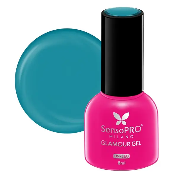 Oja Semipermanenta Glamour Gel SensoPRO Milano 8ml, Fashion Diva #78