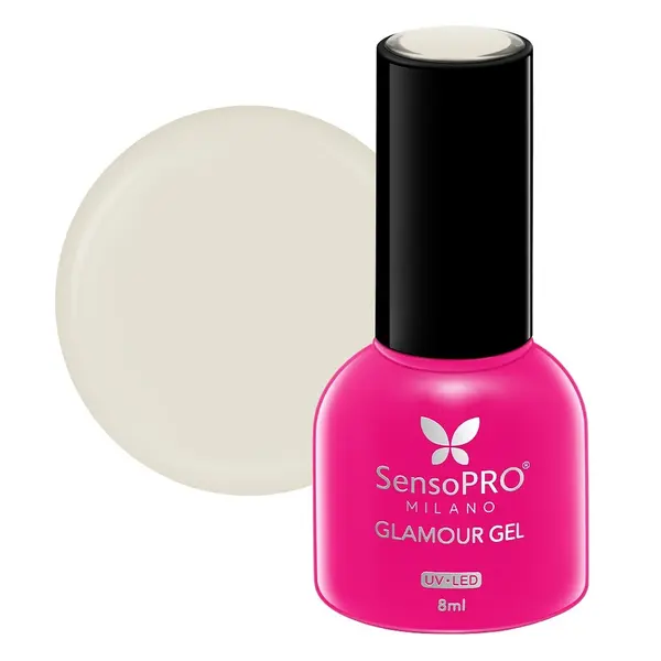 Oja Semipermanenta Glamour Gel SensoPRO Milano 8ml, Iced Coffe #10