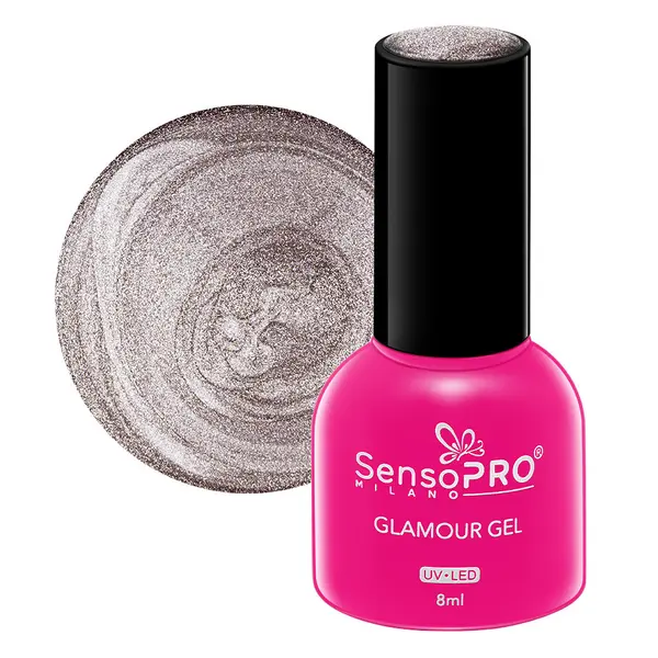 Oja Semipermanenta Glamour Gel SensoPRO Milano 8ml, Luxury Lifestyle #61