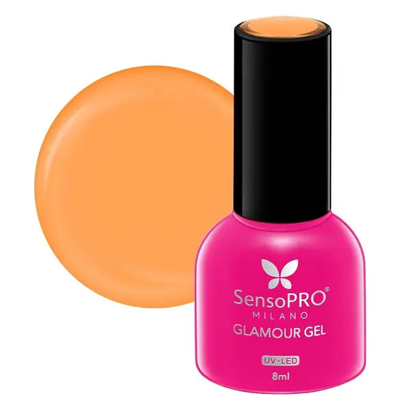 Oja Semipermanenta Glamour Gel SensoPRO Milano 8ml, Manuka Honey #39