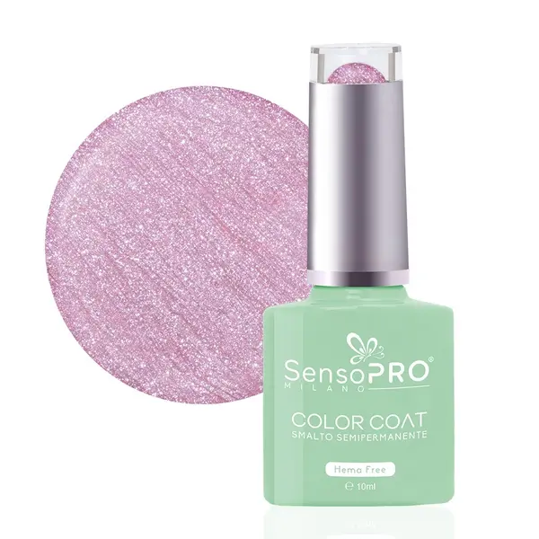 Oja Semipermanenta Hema Free SensoPRO Milano - #84 Rosy Petals, 10ml