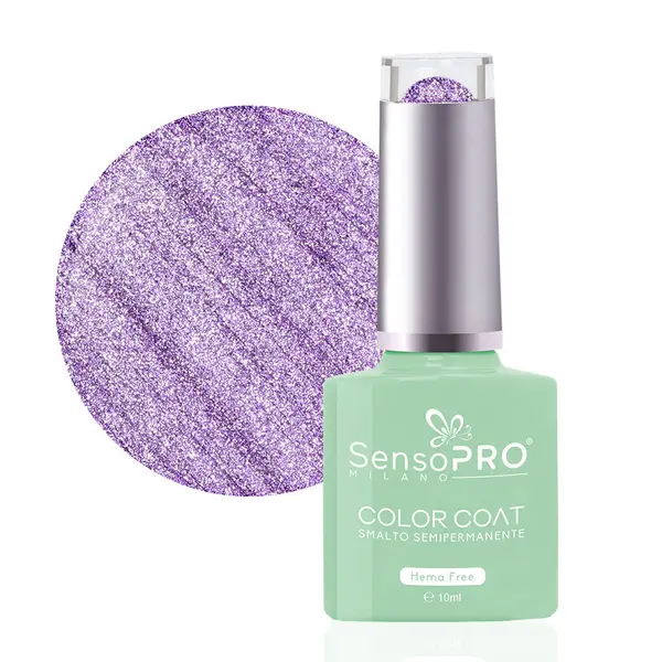 Oja Semipermanenta Hema Free SensoPRO Milano - #85 Lavander Frost, 10ml