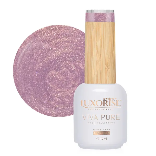 Oja Semipermanenta Hema Free Viva Pure LUXORISE - Golden Years 10ml