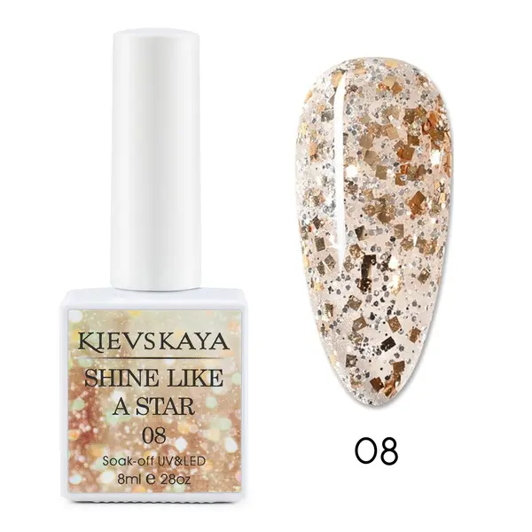 Oja semipermanenta KIEVSKAYA Shine Like a Star- 08
