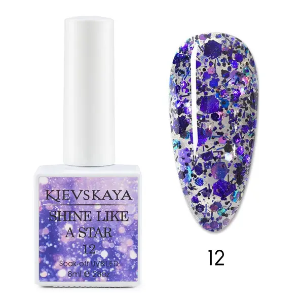 Oja semipermanenta KIEVSKAYA Shine Like a Star- 12