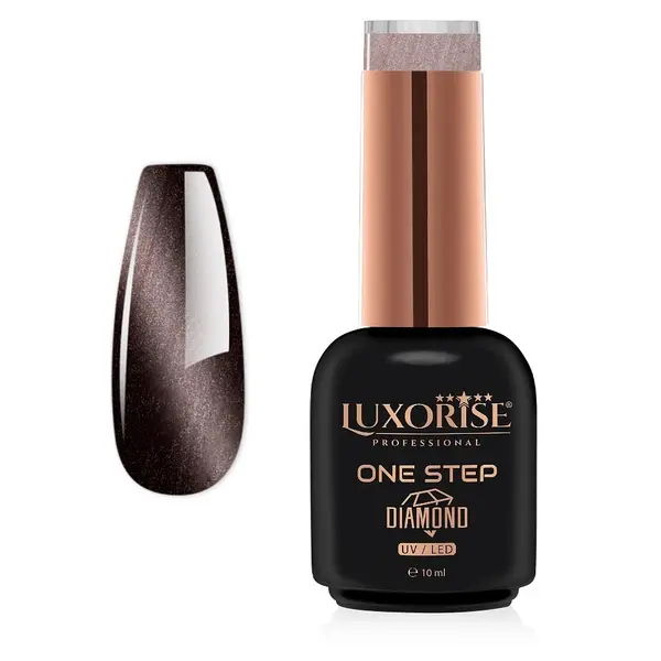 Oja Semipermanenta One Step Diamond Cat Eye LUXORISE - Vintage Pink, 10ml