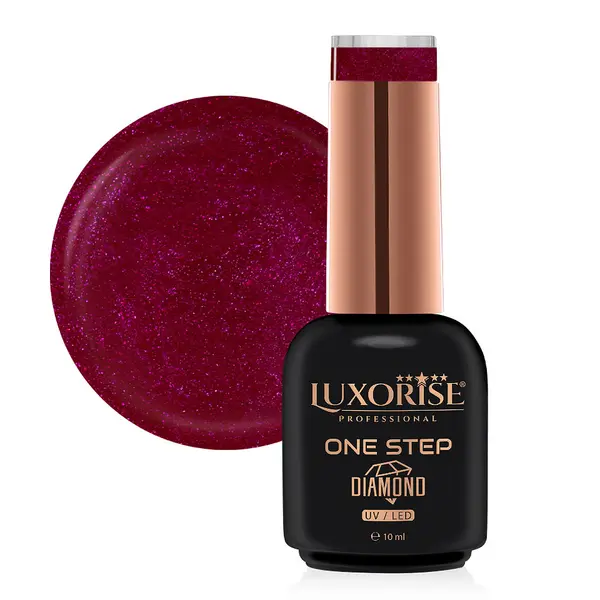 Oja Semipermanenta One Step Diamond LUXORISE - Rasberry Sheer 10ml