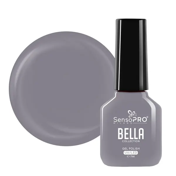 Oja Semipermanenta SensoPRO Milano, BELLA Collection - Elegant Grey, 7ml