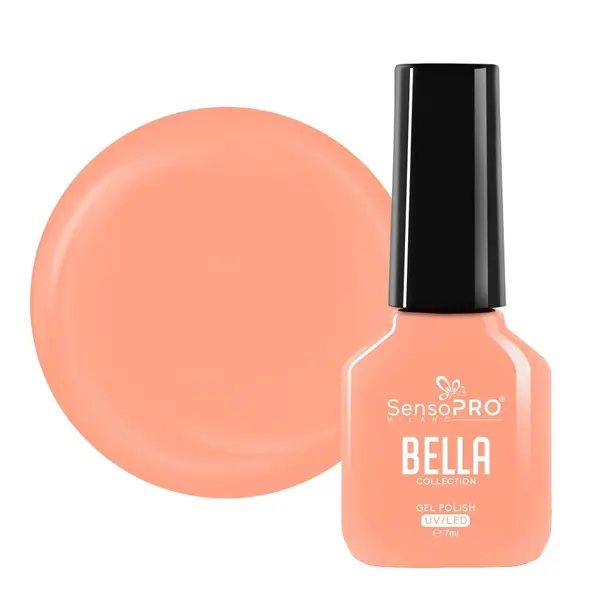 Oja Semipermanenta SensoPRO Milano, BELLA Collection - Hazelnut Butter, 7ml