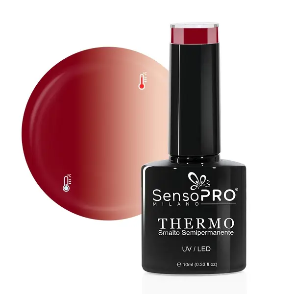 Oja Semipermanenta Termica SensoPRO Milano - Scarlet Nude 10ml