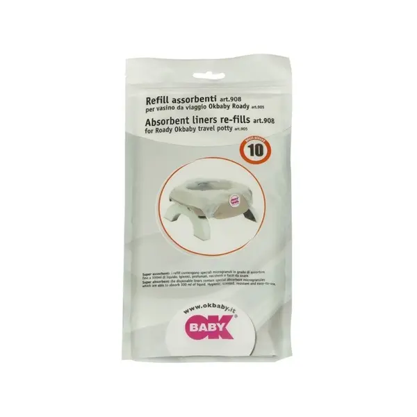 OK Baby Potty Containere de unică folosință Roady 10pcs.