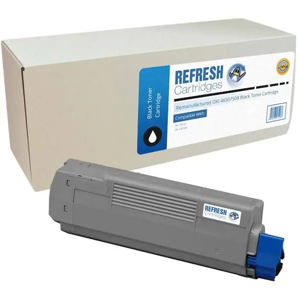Oki CARTUS TONER BLACK 46507508 8K ORIGINAL OKI C612