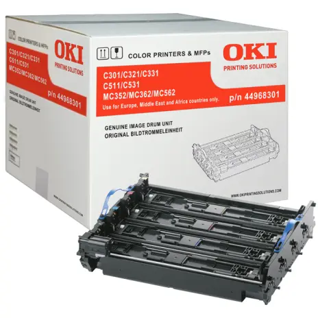 Oki Drum Unit Oki 44968301, Negru
