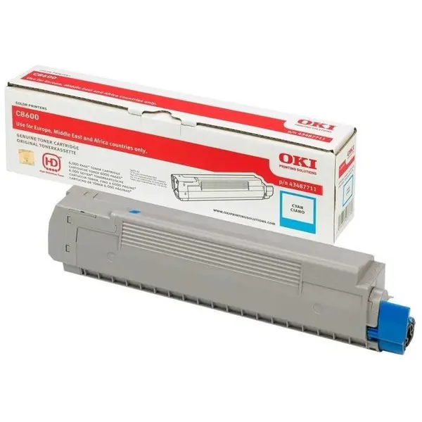 Oki Toner OKI cyan | 6000pag | C8600/C8800