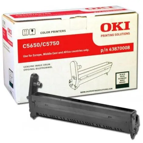 Oki Unitate optica OKI 43870008 (C5650, C5750), negru (black), originala