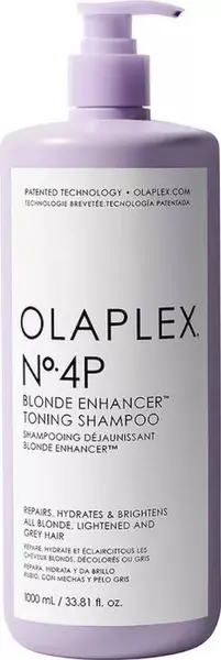 Olaplex Șampon nuanțator pentru restaurarea părului blond No. 4P, 1000 ml