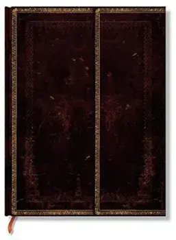 Old Leather, Black Moroccan, Ultra, Lin, Hardcover/***