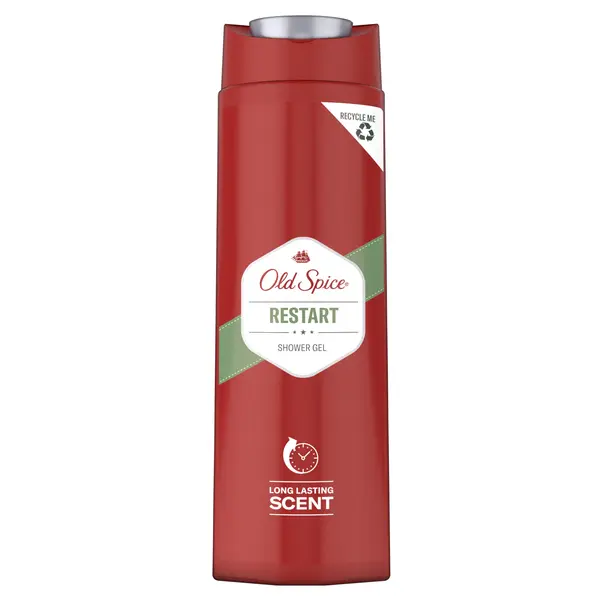 Old Spice Gel de dus, Barbati, 400 ml, Restart