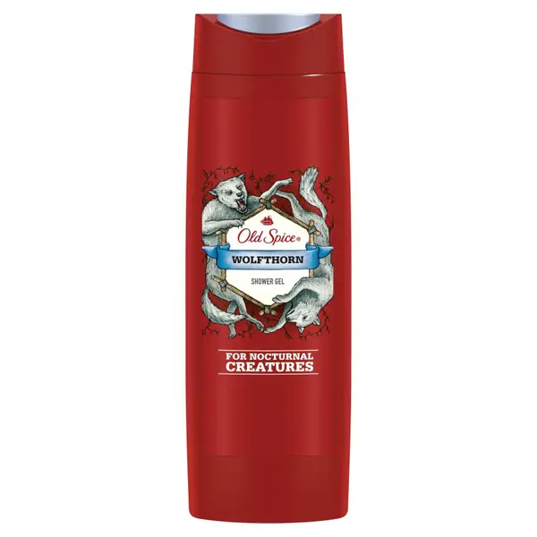Old Spice Wolfthorn Gel de duș Volum 400 ml