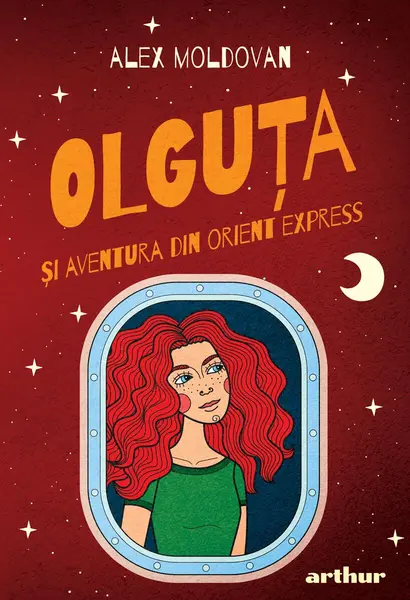 Olguța și aventura din Orient Express. Carte cu autograf - Alex Moldovan
