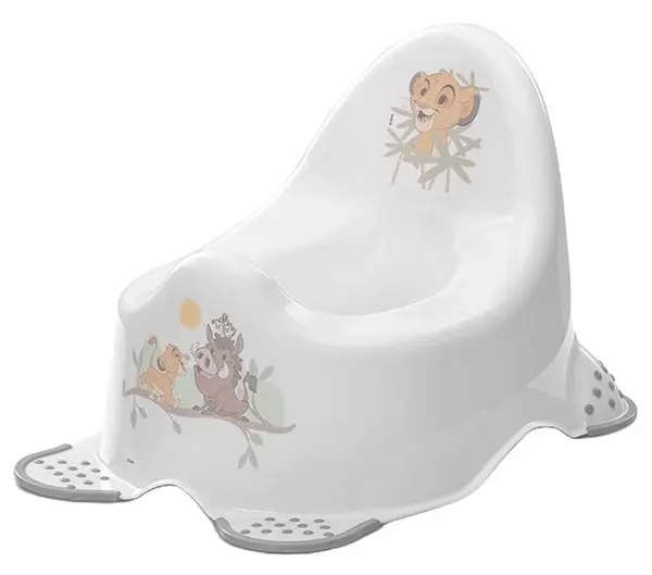 Olită anatomică pentru copii Lorelli - Leu regal, alb