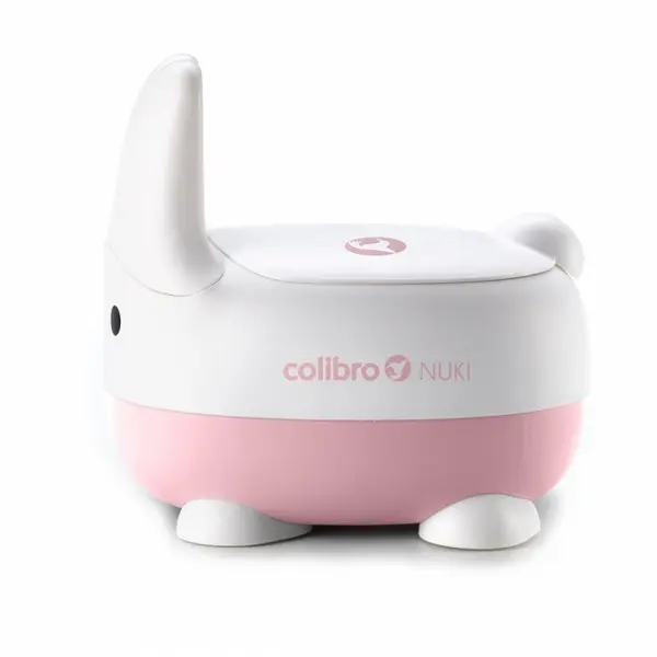 Olita cu capac si insertie detasabile, cu picioruse stabile antiderapante, Colibro 26 x 31 x 18 cm, Iepurasul Nuki Rose