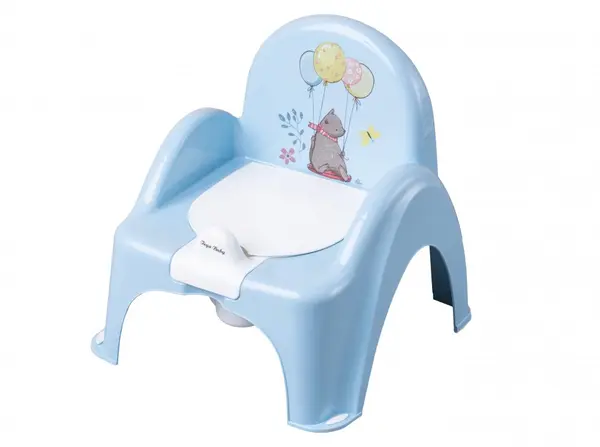Olita muzicala Tega Baby tip scaunel Forest Albastra