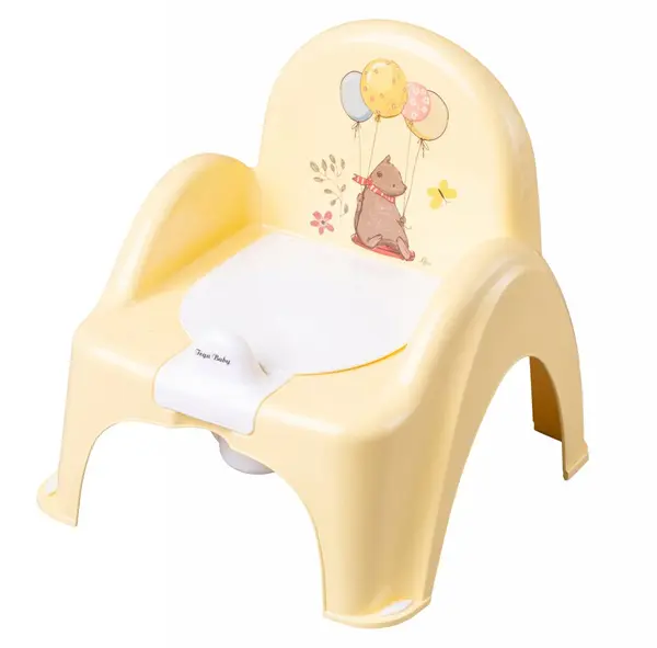 Olita muzicala Tega Baby tip scaunel Forest Galbena