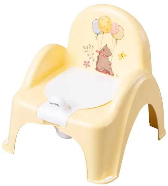Oliță-scaun pentru bebeluşi Tega Baby - Povestea pădurii, galben