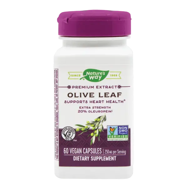 Olive Leaf 20% SE Nature's Way, 60 capsule, Secom