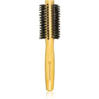 Olivia Garden Bamboo Touch perie rotundă pentru păr cu peri de mistret