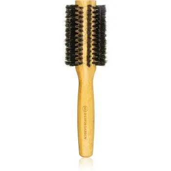 Olivia Garden Bamboo Touch perie rotundă pentru păr cu peri de mistret