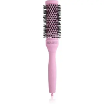 Olivia Garden Club The Glow Blowout Ceramic Round Brush Pink perie rotundă pentru păr