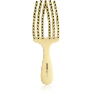 Olivia Garden Club The Nomad Detangling&Shine Fingerbrush​ perie de tip paletă pentru păr