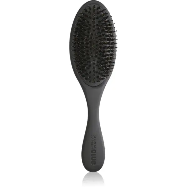 Olivia Garden Club The Reset Detangling&Shine Hairbrush perie de tip paletă cu sac Black 1 buc