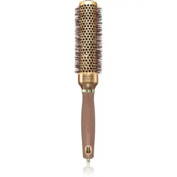 Olivia Garden Expert Blowout Speed Gold&Brown perie rotundă pentru păr