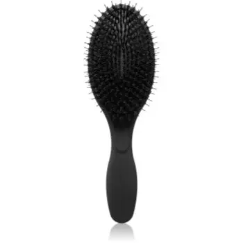 Olivia Garden Expert Care Boar & Nylon Bristles Black perie ovală pentru păr