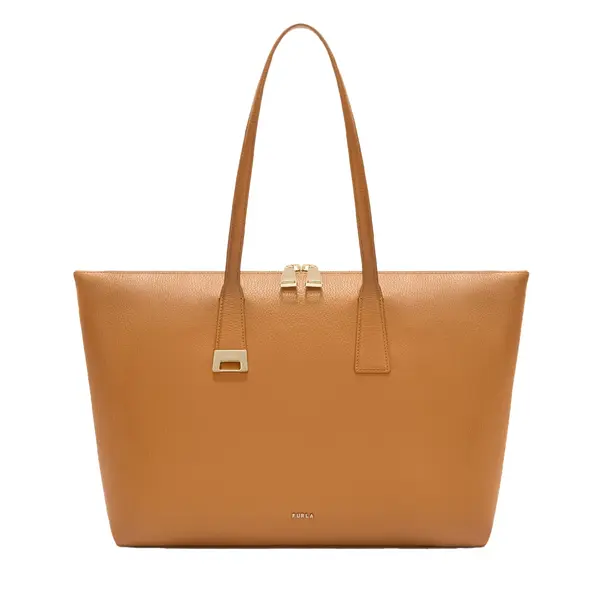 Olivia l tote bag tabacco