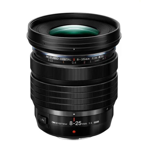 OLYMPUS Obiectiv aparat foto Olympus Om System M Zuiko Digital, ED 8-25mm, F4.0 PRO, Negru