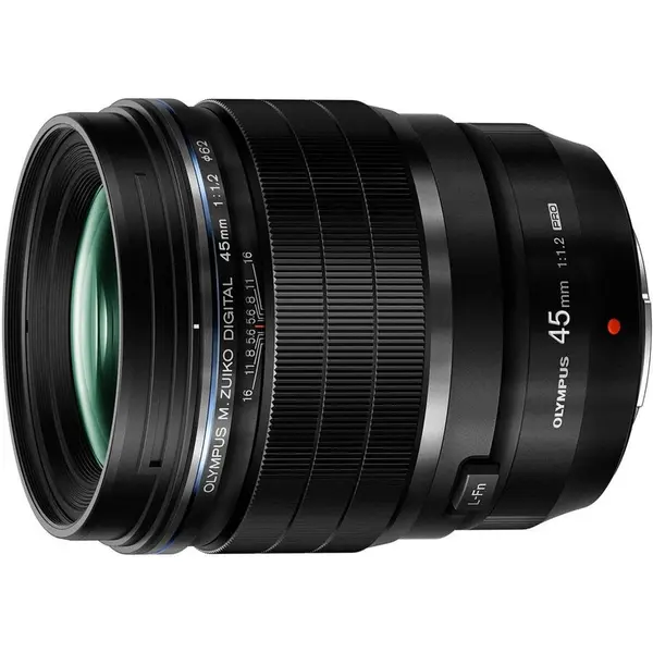 OLYMPUS Obiectiv aparat foto Olympus Om System M.Zuiko Digital, ED 45mm, F1.2 PRO, Negru