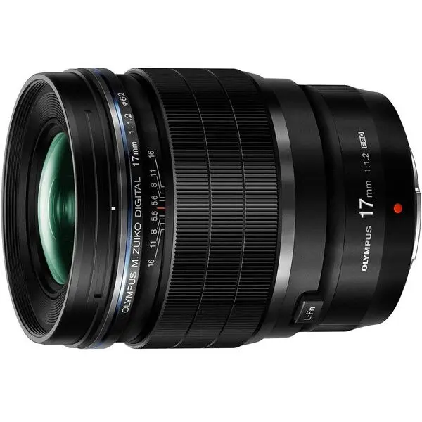 OLYMPUS Obiectiv Foto Olympus OM System M.ZUIKO DIGITAL ED, 17mm, F1.2 PRO, Montura MFT, Negru